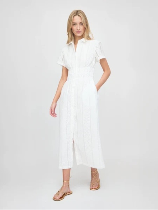 Hill House Dresses & Skirts - Hill House - The Jamie Nap Dress in White Broderie Voile - L
